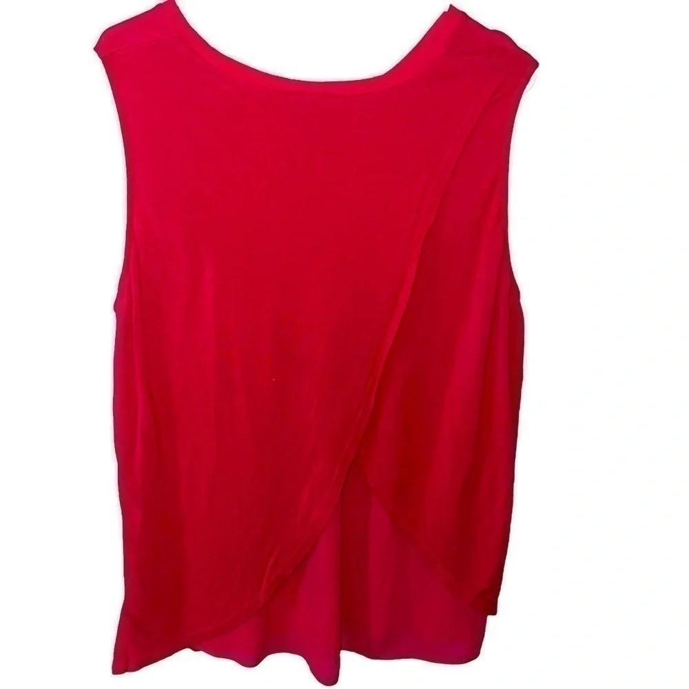 ELLEN TRACY HOT PINK TANK SIZE XLARGE - Picture 2 of 2